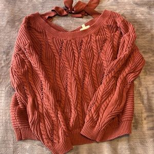 Maroon sweater, size small